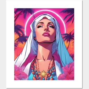 Mother of God Pray for Us Sinners Posters and Art